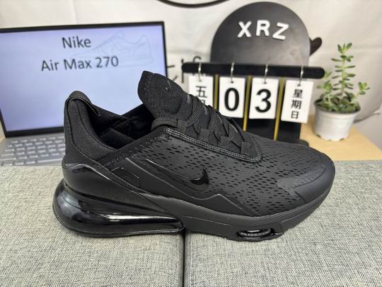 (image for) Nike Air Max 270 Premium All Black Men's Shoes-03